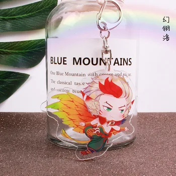 

Jax Jinx Leona Gragas Kha'Zix Darius Thresh Heimerdinger Lulu Tristana Poppy Nautilus LOL Figures Model keychain Toys Decoration