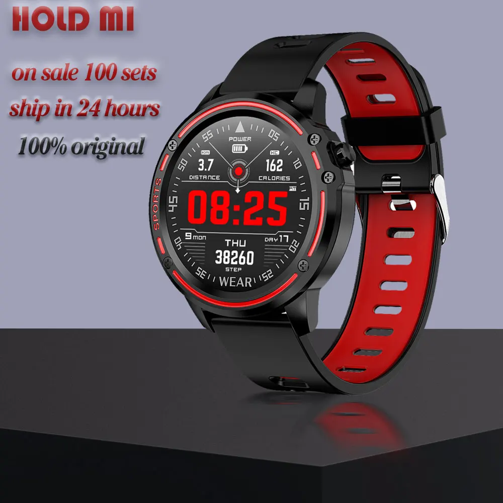 

L8 Smart Watch Men IP68 Waterproof Reloj Hombre Mode SmartWatch With ECG PPG Blood Pressure Heart Rate sports fitness watches