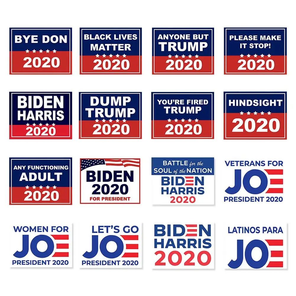 

Multi-style Double-sided Large Yard Sign Support Biden Harris in 2020 Political Campaign