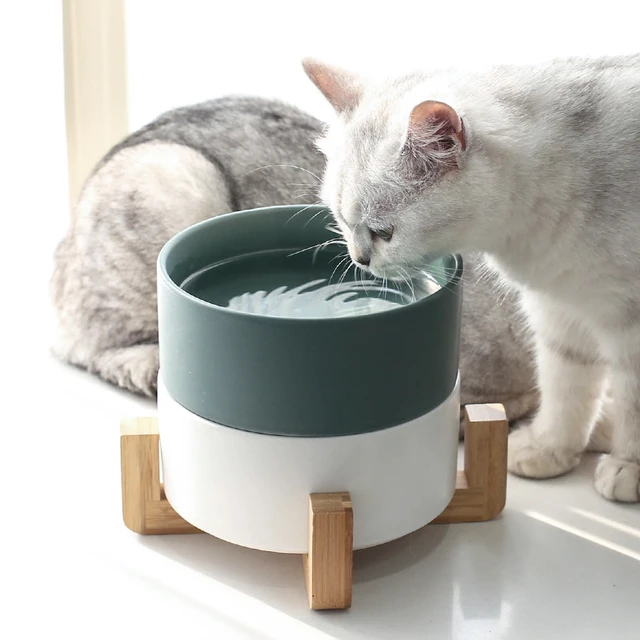 Ceramic Dog Feeding Bowl Pet Feeder Goods For Cats Puppy Food Water Container Storage Waterer Accessories Animal Supplies #P003 2