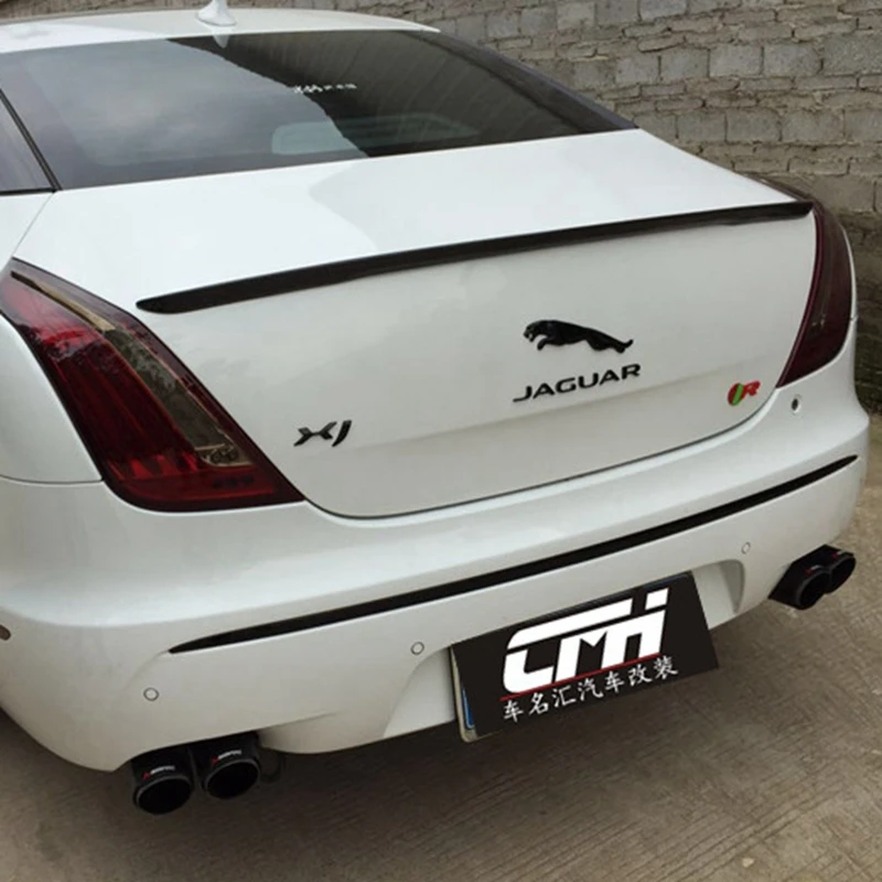 Автомобильный спойлер для багажника из углеродного волокна заднее крыло Jaguar XJ 2010