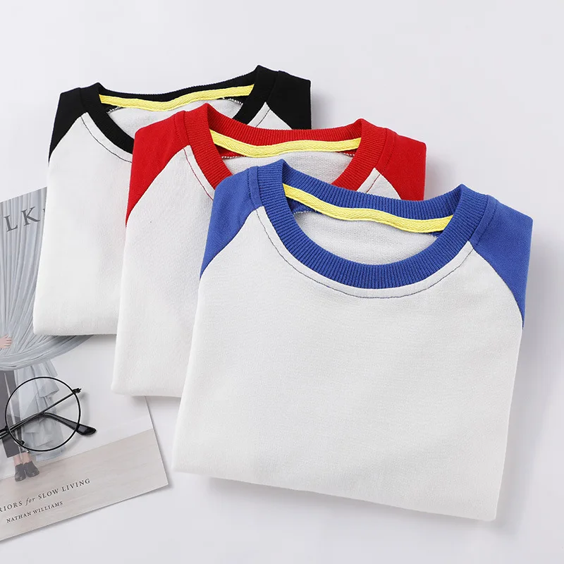 

Toddler Baby Boys Girls Clothes Casual Red White Patchwork Boys Hoodies Cute Child Sweatshirt Sweatshirts for Boy&Girl Clothes