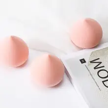 1 шт. персик Красота Макияж яйцо макияж порошок слоеный подарок Идеальная упаковка макияж губка сухая увлажненная супер мягкая
