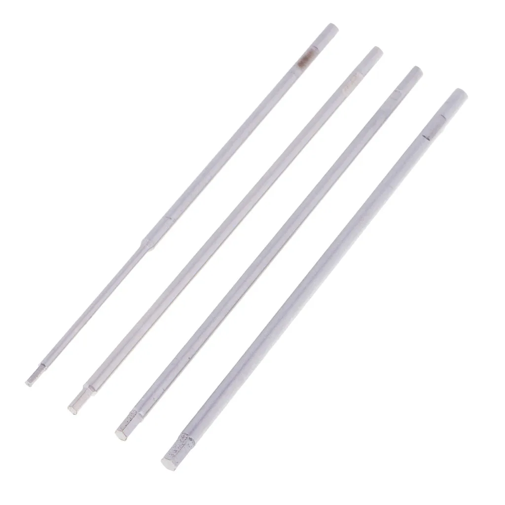 4x RC Screwdriver Tool Kit Hex Cross Key Socket Wrench Spanner Repair Silver