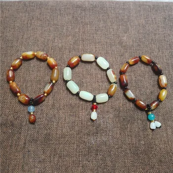 

Natural Xinjiang Hetian Jade Bracelet