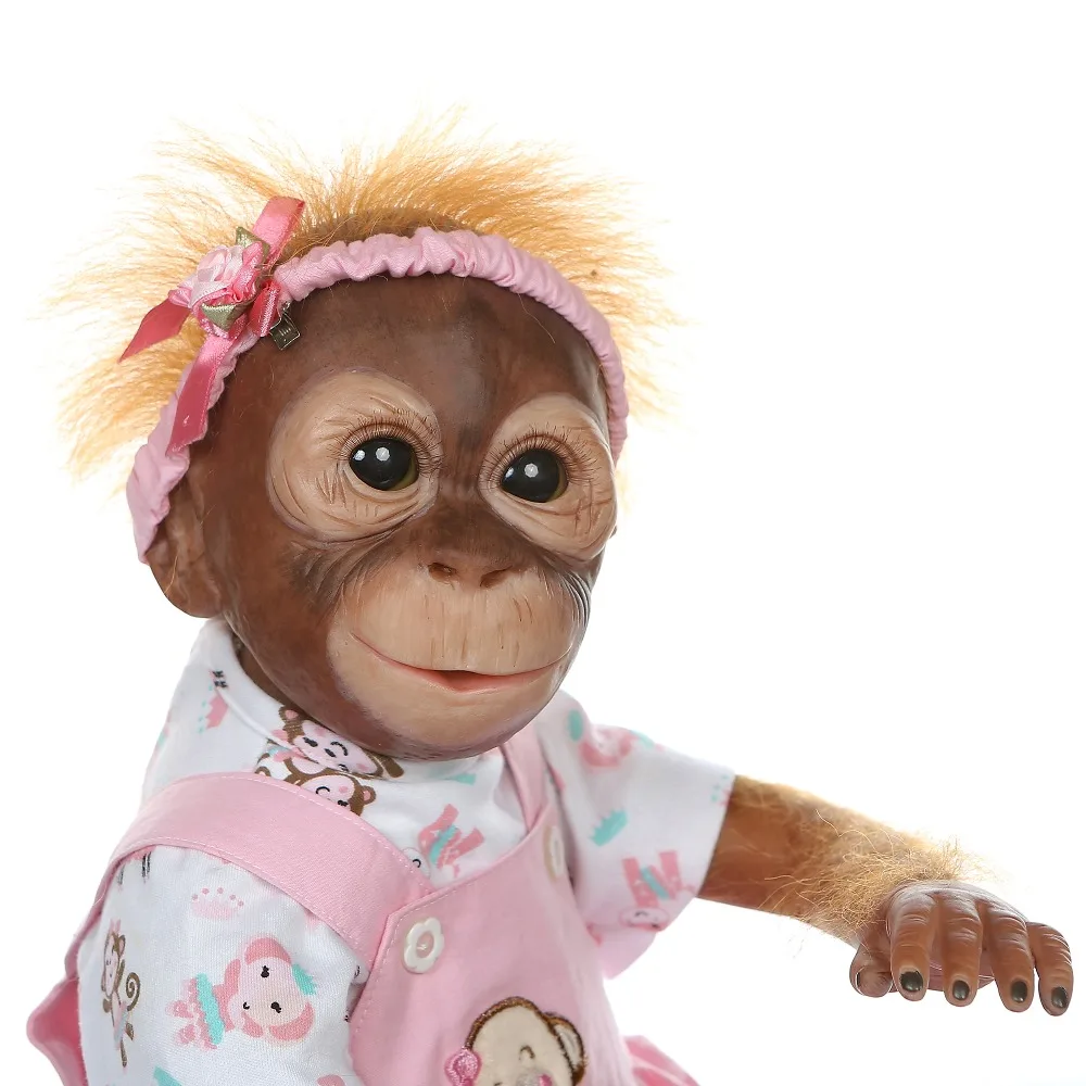 Toy Scimmia Reborn Scimmietta Bambole Reborn Scimmie Reborn Baby