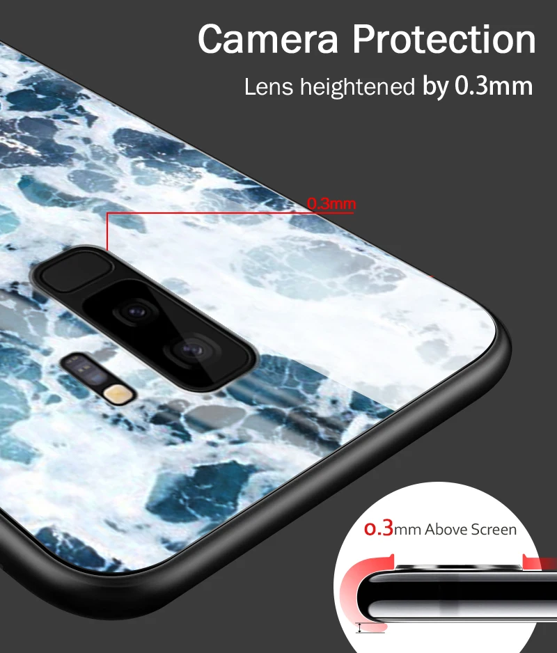 Чехол для телефона OnePlus 3 3T 5 5T 6 6T 7 7 Pro задняя крышка из закаленного стекла для samsung Galaxy S9 S8 S10 Plus TPU противоударный чехол