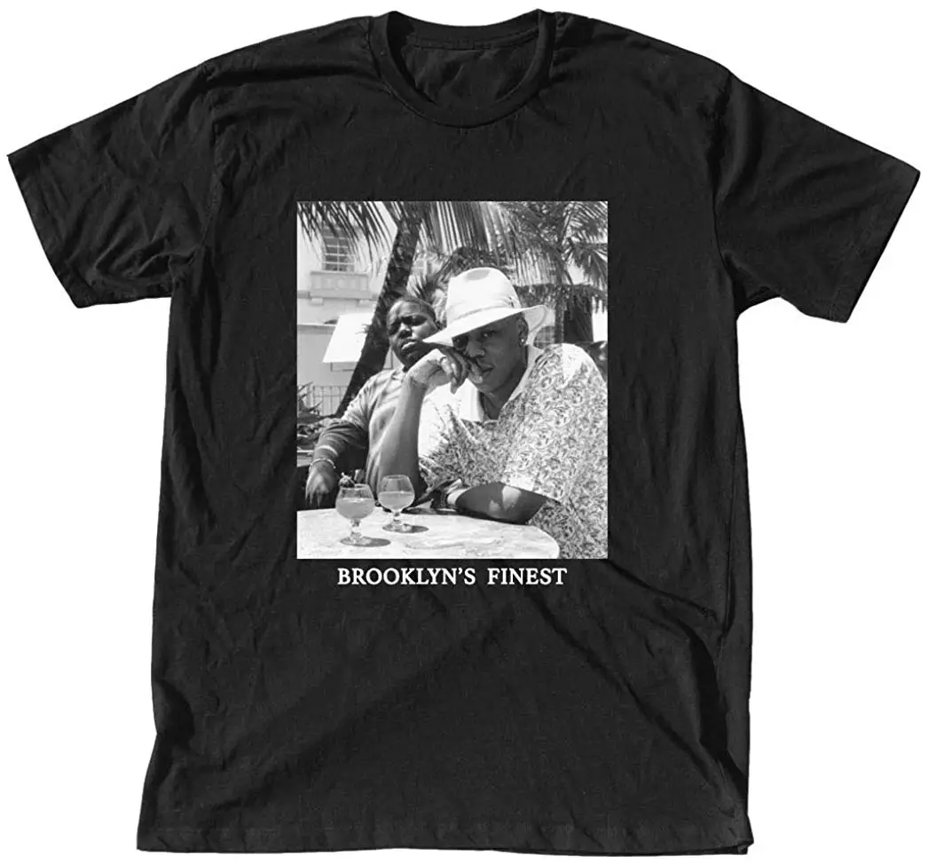 TSDFC Jay-Z &amp Biggie Мужская лучшая футболка в Бруклине Унисекс wo |