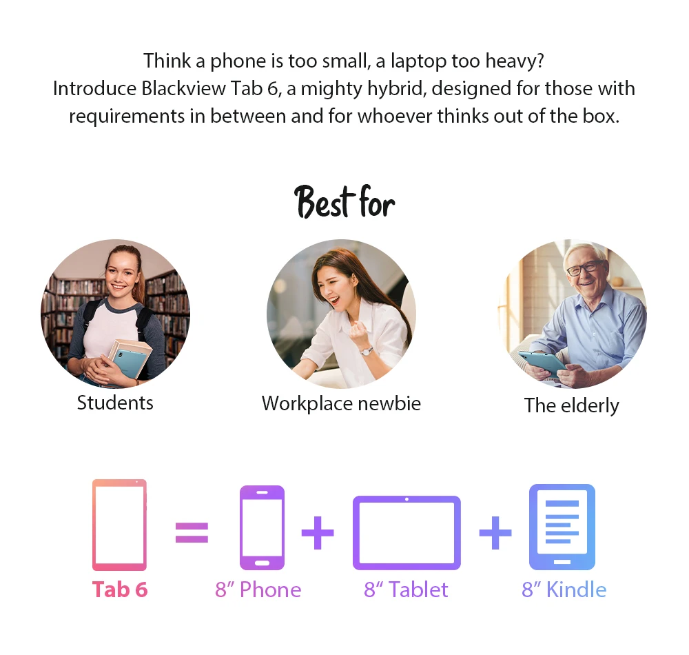 Blackview Tab 6 – 8-inch Android 11 Tablet, Unisoc T310 Quad Core, 3GB+32GB, 5580mAh Big Battery, 2MP+5MP Camera Description Image.This Product Can Be Found With The Tag Names Blackview tab 8 4g tablet, Blackview tab 8 inches, Blackview tab 8 movie, Blackview tab8 tablet, Tablet 8 inches blackview