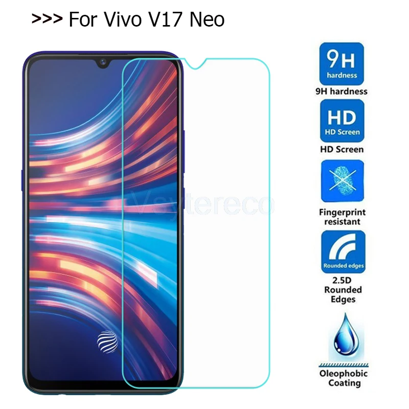 Защита экрана для VIVO V17 Neo закаленное стекло V 17 V17Neo защитная пленка на ЖК-экран |
