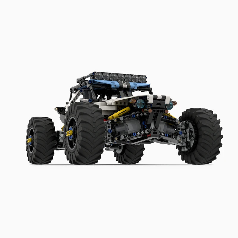 MOC-19517 4WD RC багги Technic серии строительные блоки кирпичи игрушки для набора DIY Обучающие Дети День рождения подарки на Рождество