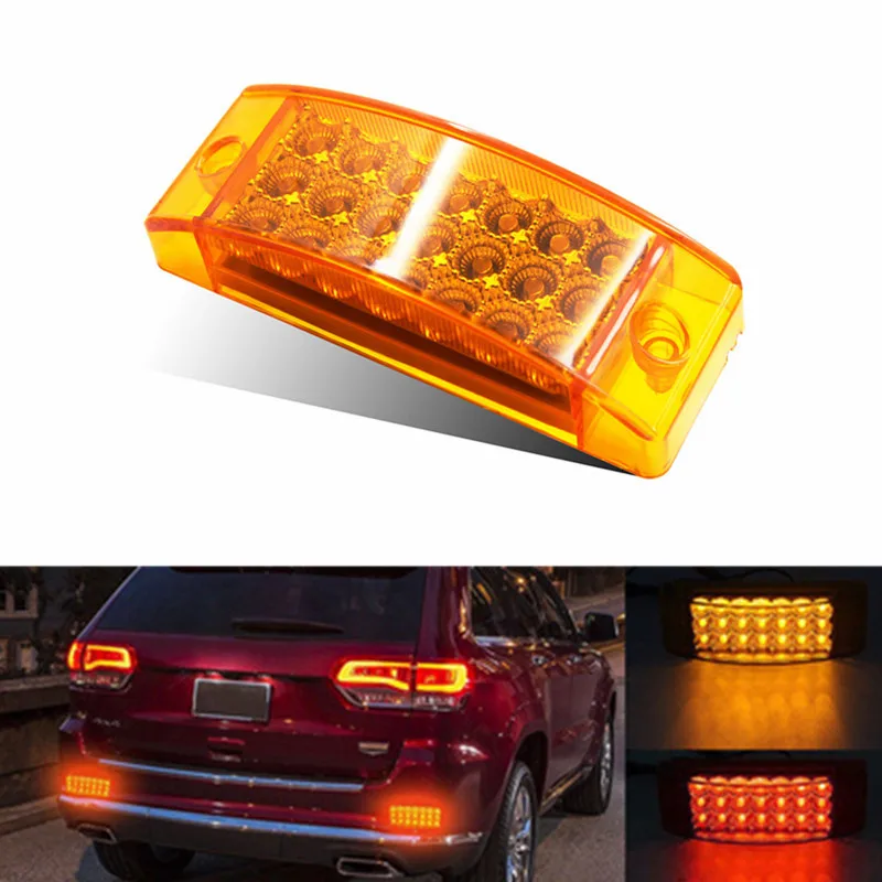 1PCS 12v LED Seite Marker Lichter Für Lkw Anhänger Lampe Led