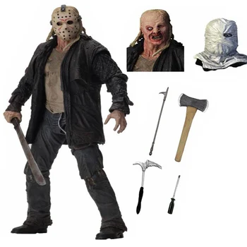 

NECA Deluxe Edition Friday the 13th Action Figure toys Ultimate Jason 2009 Remake Voorhees Toy Action Figure Toy Doll Gift