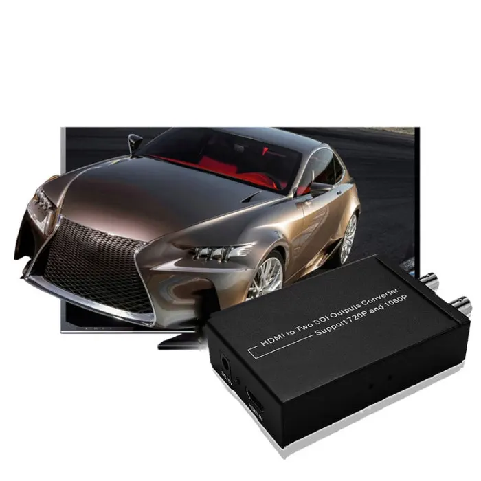 Цифровой HDMI до 2 SDI выходов конвертер Поддержка 720P 1080P конвертеры LHB99