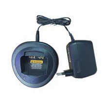 ЕС разъем батарея база док-станция зарядное устройство для Motorola радио GP328 GP338 GP340 GP640 GP680 GP1280 MTX850 PTX760 рация