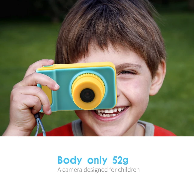 2MP Children Digital Camera 1080P Video Camcorder 2.0 Inches Screen Support many Languages with Strap Toys for Kids For 3-12Y 3