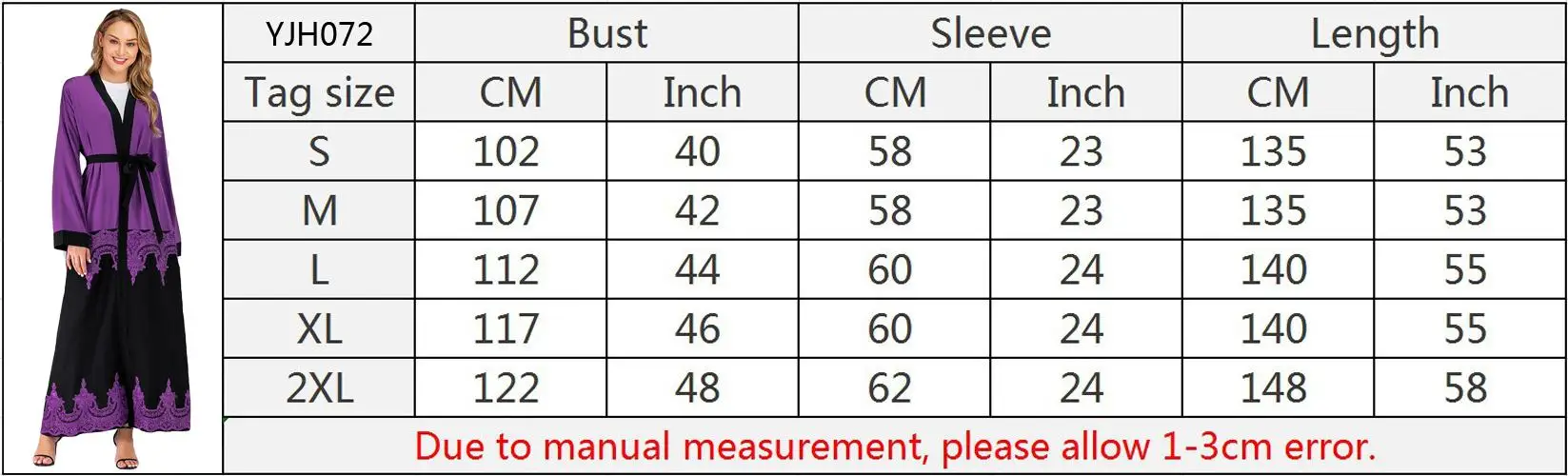 Lace Abaya Open Kaftan Dubai Long Dress Muslim Women Kimono Jilbab Maxi Open Cardigan Arab Hijab Dress Islamic Clothing Fashion