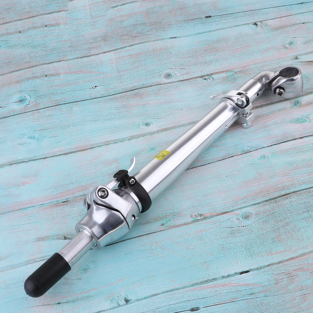 

Aluminum Alloy Folding Bike Handlebar Stem with Teeth Bike Quill Stem Riser Cycling Accessory