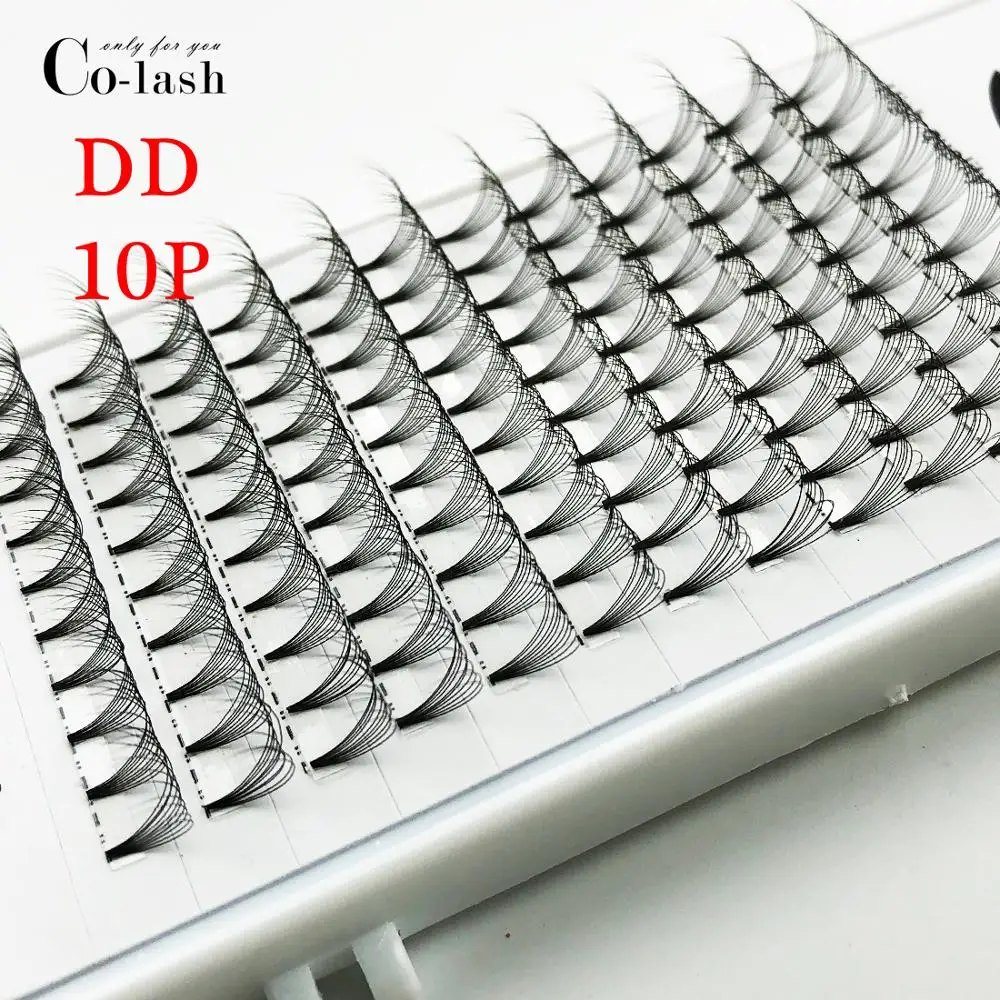 3d/4d/5d/6d DD curl D готовые объемные ресницы русский объем наращивание ресниц
