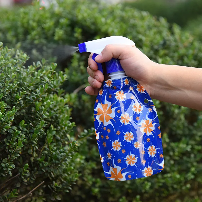 1pcs Empty Plant Spray Bottle Plastic Water Spray Bottle For Watering The Flowers Plants Pot Sprinkler Random Color