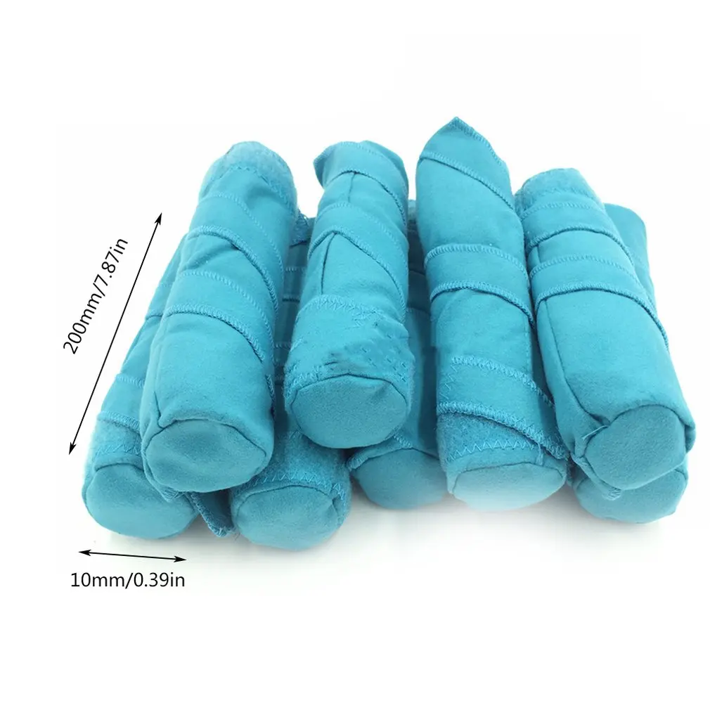 

Creative Portable Dry Hair Curlers Sponge Perm Tube Curlers Dry Hair Sleeping Hair Curler 8Pcs Hair Care Products
