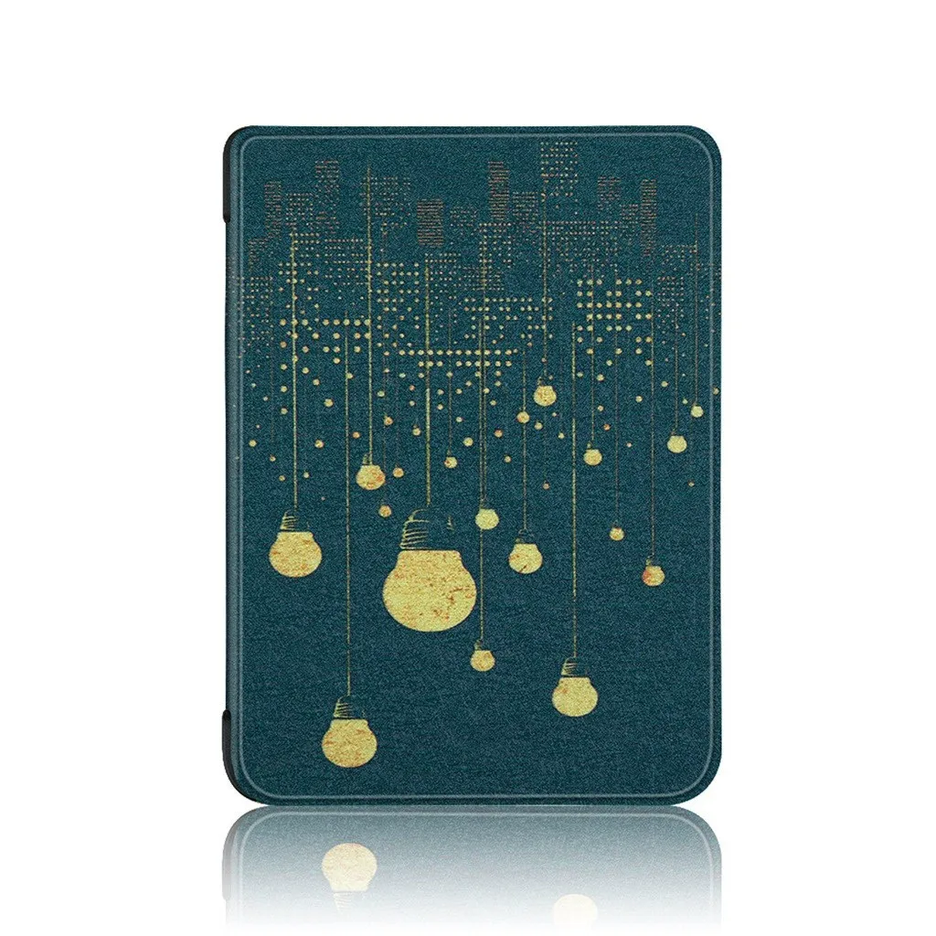 Чехол Funda для Kindle 10го поколения Кастер Магнитный кожаный чехол с флип-стойкой для Amazon Kindle 10th 11 дюймов