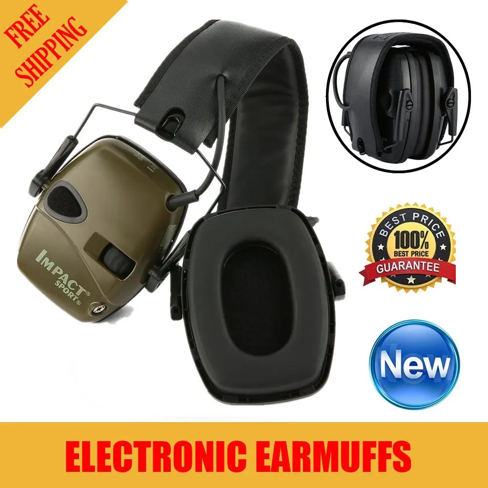HOT Tactical Electronic Shooting Earmuff Outdoor Sports Anti-noise Headset Impact Sound Amplification Hearing Protective Headset - Famidy.com