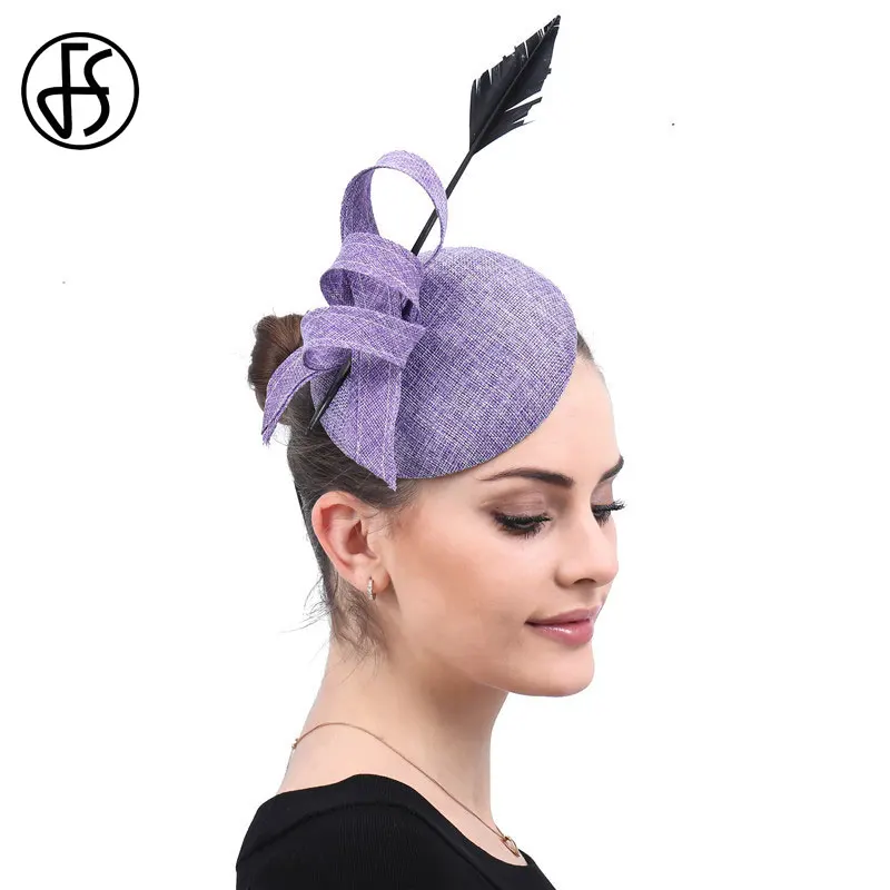 Fs Ladies Hats Fascinator Feather 