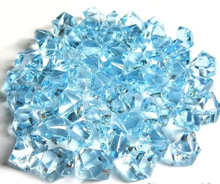 acrylic resin crystal stones artificial diamond beads aquarium decoration fish tand decal flower vase decor diy gift