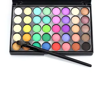 

New Hot 40 Color Matte Eyeshadow Palette Make Up Earth Eye Shadow Cosmetic Glitter Waterproof Long Lasting Makeup Tools SMR88