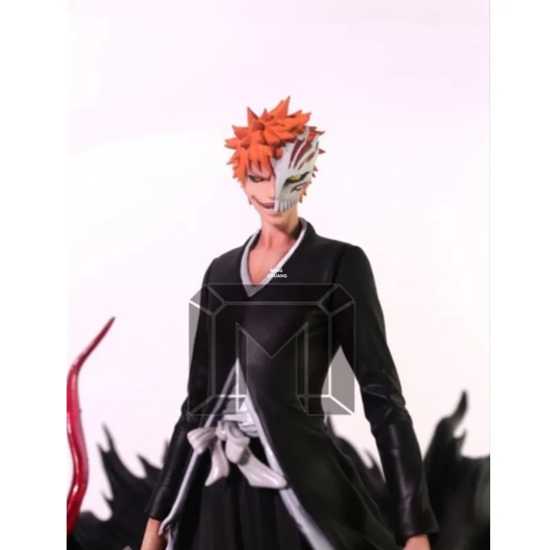 12 "BLEACH статуя Куросаки Ичиго бюст клубника полная длина портрет мультфильм искусство ремесло анимационная фигурка GK игрушечная коробка 30