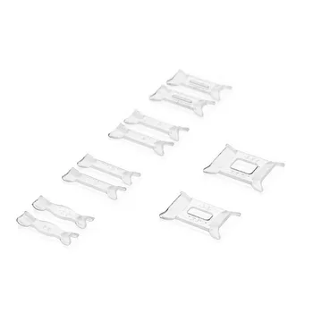 

10pcs Tightener Shrink Transparent Jewelry Tools Ring Size Adjuster DIY Inserted Guard Fitter Reducer Resizer Invisible Portable