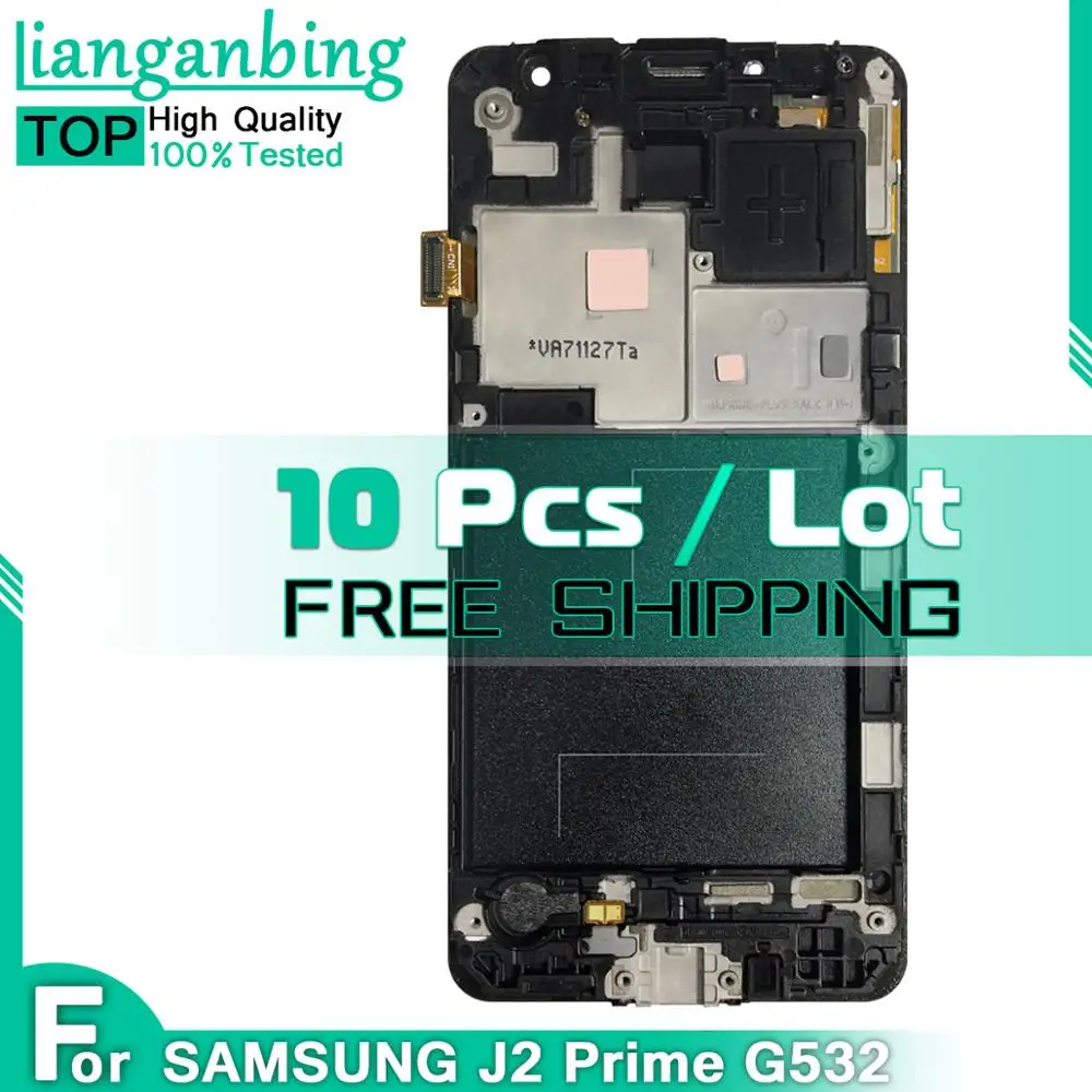LCD For Samsung Galaxy J2 Prime G532 G532F Lcd Display Touch Screen + Frame Digitizer Assembly Replacement Repair Parts | Мобильные