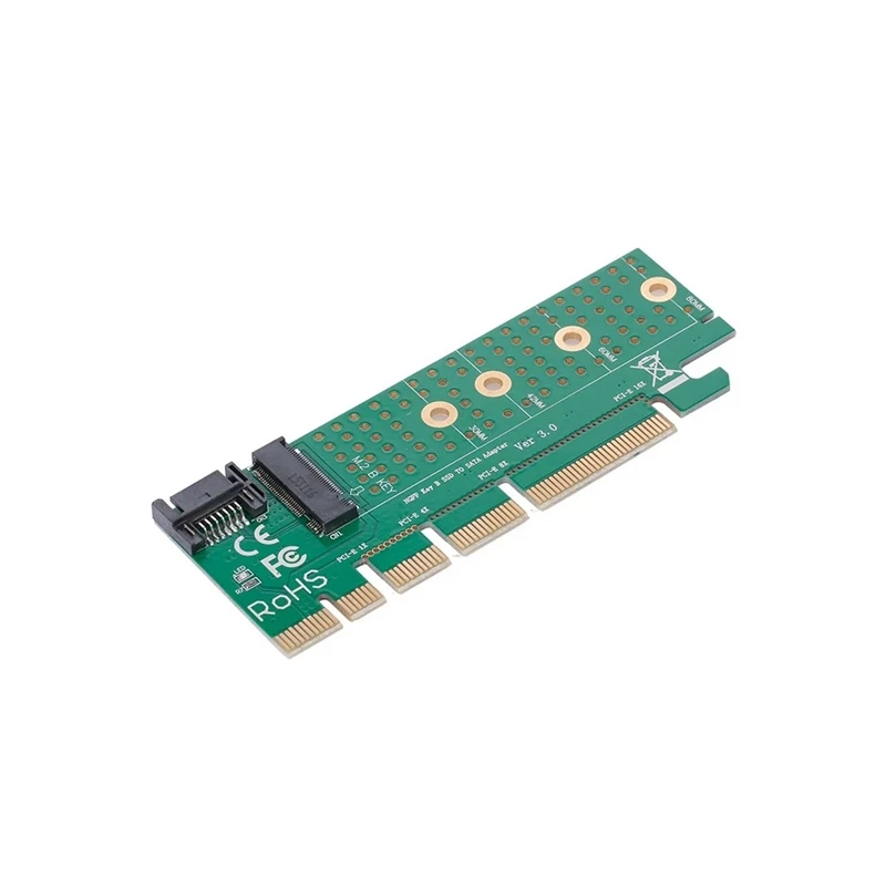 HOT-NGFF M.2 B Ключ SATA-Bus SSD для SATA3 адаптер конвертер карты PCI Express слот с радиатором SATA кабель поддерживает 2230 2242 226