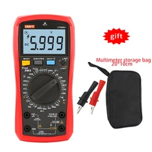 UNI-T UNI T Digital Multimeter True RMS UT890C UT890D+ Manual Range AC DC Frequency Capacitance Temperature Tester Backlight