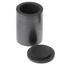 35*35 мм графитовый тигель высокой чистоты лабораторное оборудование плавильное литье печи с крышкой