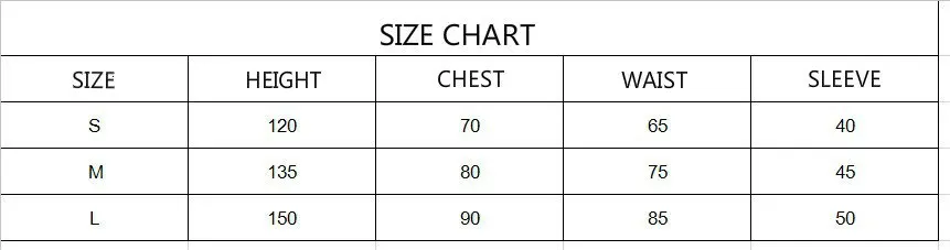 公司。儿童尺码