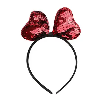 

Girl Women Cute Bowknot Glitter Knot Headband Girl Hairband Hair Accessories Lovely Soft Cosplay Headwear