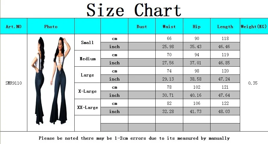 VAZN GSMR19110 chic product autumn sexy lady blue long jeans skinny flares pants sexy lady romper pockets high street jeans