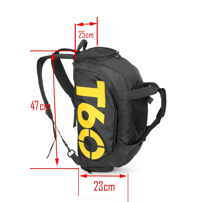 Спортивная сумка для тренажерного зала мужчин и женщин фитнеса дорожный рюкзак с