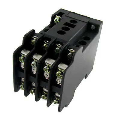 

4Poles 4 N/O N/C Auxiliary Contactor Relay 110VAC Coils 5A 220VDC 380VAC