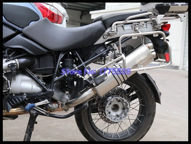 Stainless Steel for BMW R1200GS ADV 2004-2009 Motorcycle Exhaust Muffler Link Pipe Motorbike Muffler Escape Mid Pipe for R1200GS - Image 5