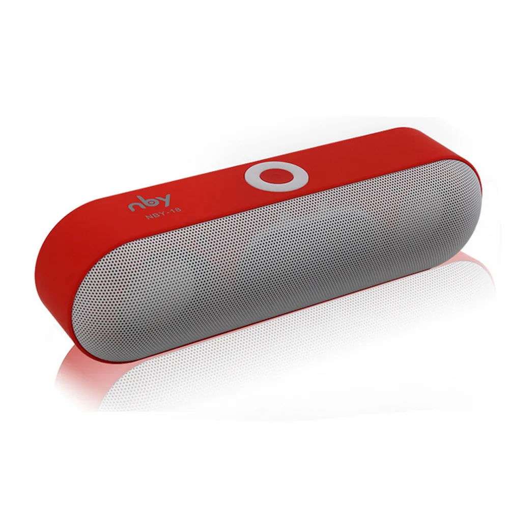 HIPERDEAL портативный Bluetooth динамик портативный беспроводной динамик с 3W* 2 стерео 3D стерео сабвуфер звуковая система - Цвет: Красный