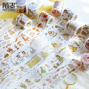 

Mo.card Ode to joy 50 mm * 5 m Paper masking Tape Decoration Stationery washi Tape wholesale