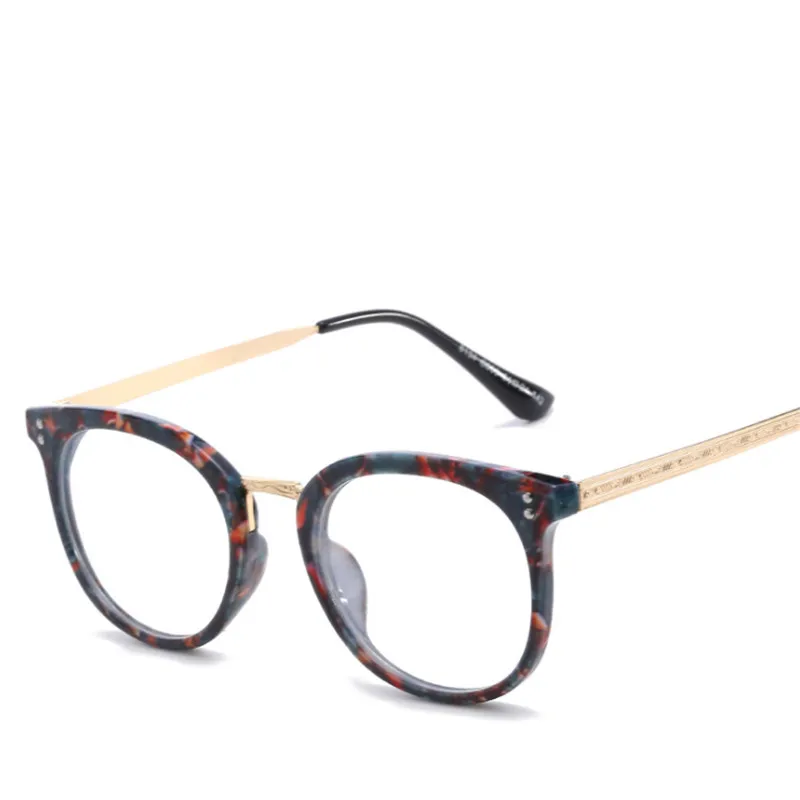 VWKTUUN Фирменная оправа для очков женские очки прозрачные линзы круглые компьютерные очки Оптические очки студенческие простые очки