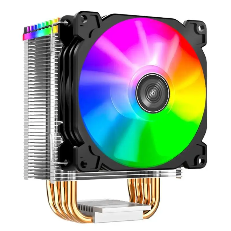 

Jonsbo CR1400 4 Heat Pipe CPU Cooler Fan Tower 5V 3pin ARGB magic color Cooling Fans Heatsink for AM4/AM3+/AM3/AM2+/ LGA 775/115
