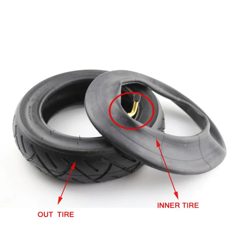 

High-quality Durable 10 Inches Electric Scooter 10*2.5 Pneumatic Inner Tube / Cover Tyre