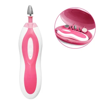 

Nail Grooming Polishing Home Use 5 In 1 Battery Powered Gentle Nail Art Practical Nail Care Tool Manicure Device Nail Grinder