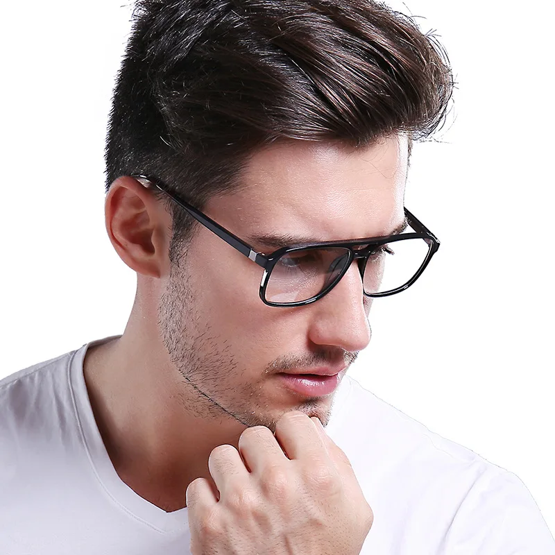 Большие размеры Mes очки Квадратные oculos de grau TR90 оправы для очков оптические очки компьютерные очки с прозрачными линзами очки для близорукости UV400