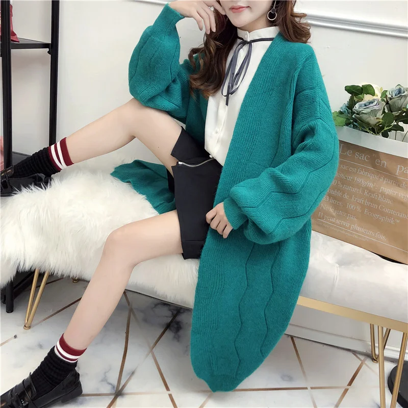 Sweater Coat, Knit Sweater, Lazy Wind Sweater Women's Cardigan Sweater Loose Long Knit Long Sleeve Autumn Winter Coat-ya110 Sweater Coat, Knit Sweater, Lazy Wind Sweater Women's Cardigan Sweater Loose Long Knit Long Sleeve Autumn Winter Coat-ya110